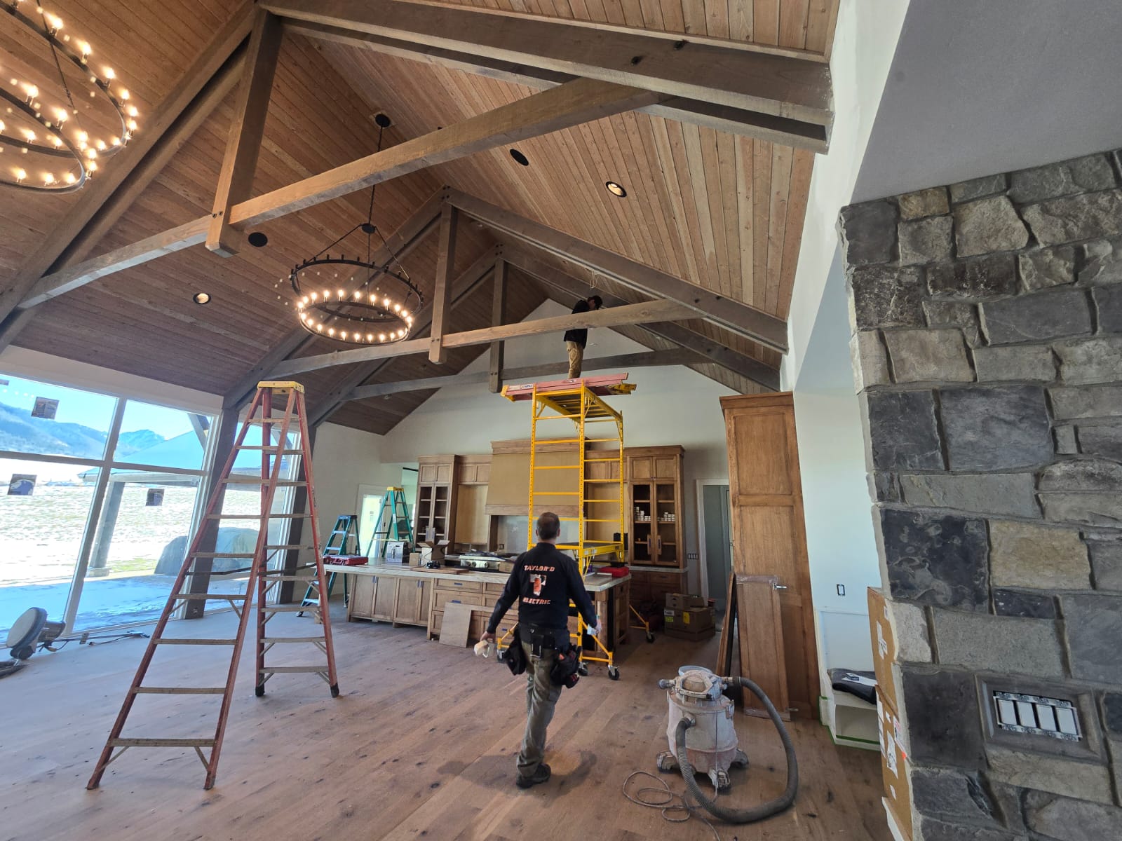 A Residential Staining Project